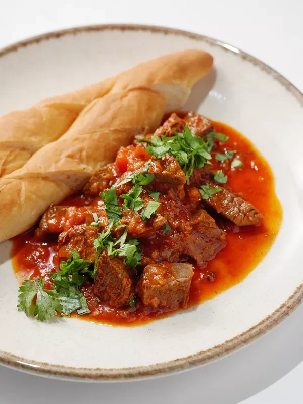 Чашушули с говядиной