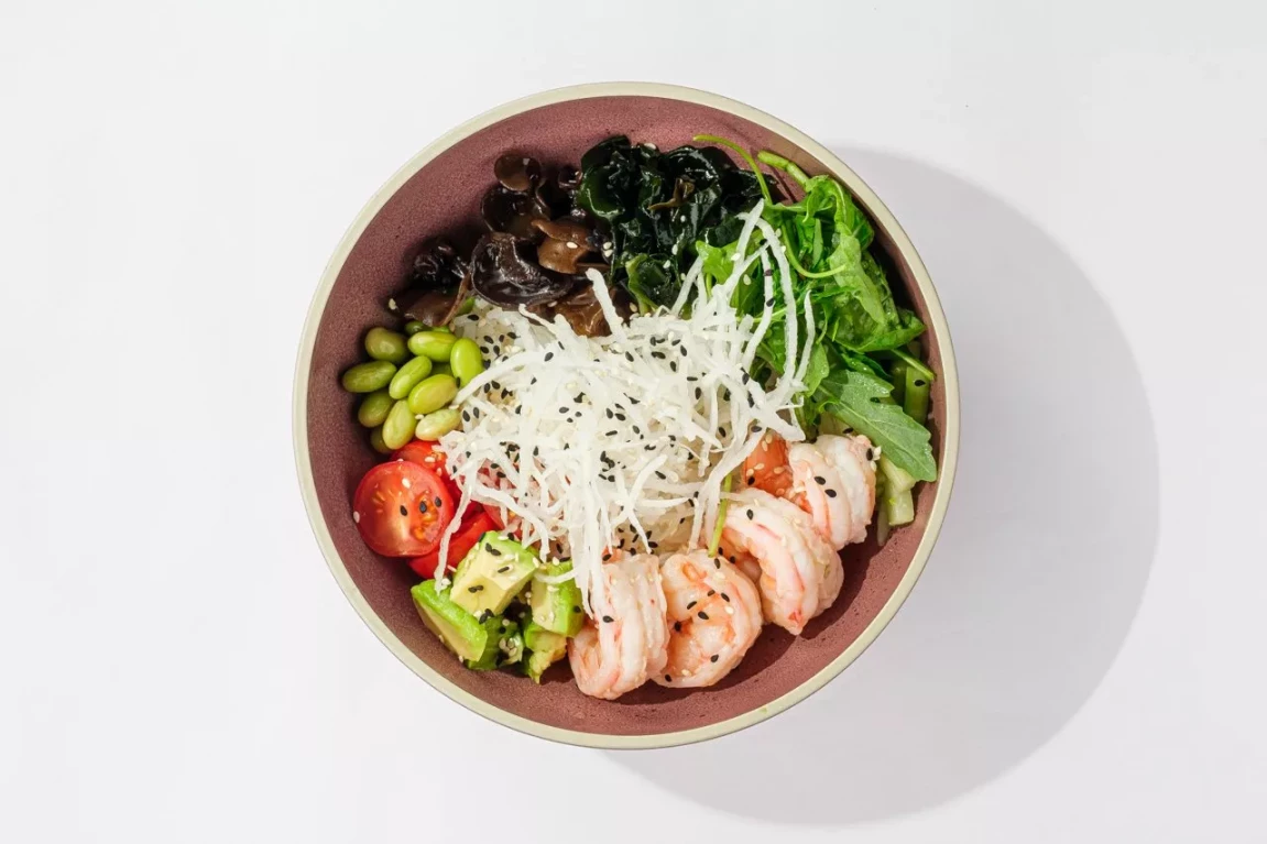 Поке с креветкой