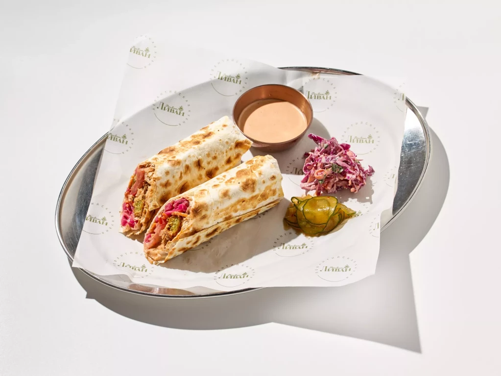 Шавурма с фалафелем