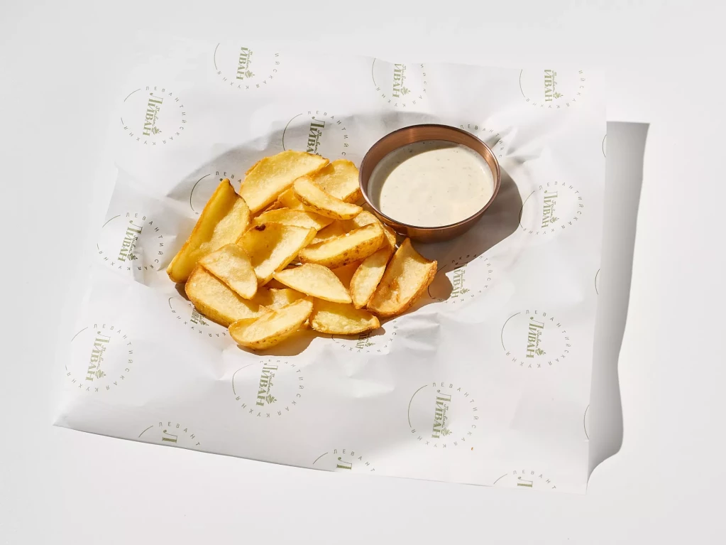 КАРТОФЕЛЬНЫЕ ДИППЕРЫ С СОУСОМ НА ВЫБОР