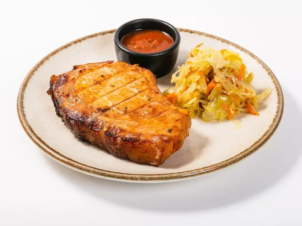 Запеченая свиная шея