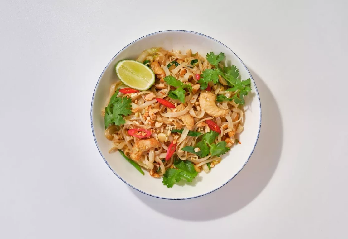 Пад-тай с курицей