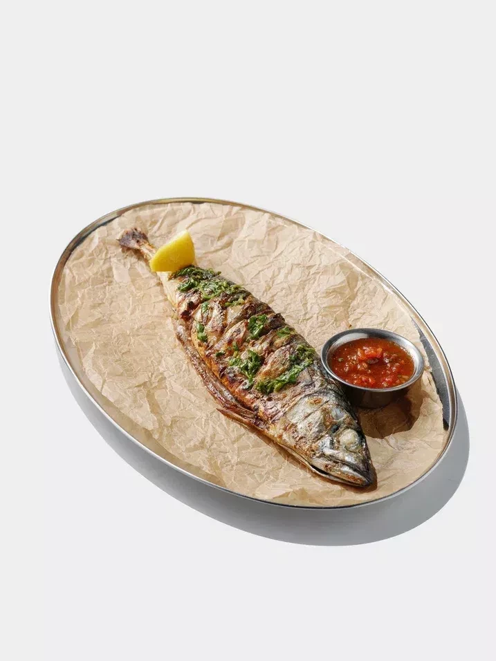 Скумбрия на гриле