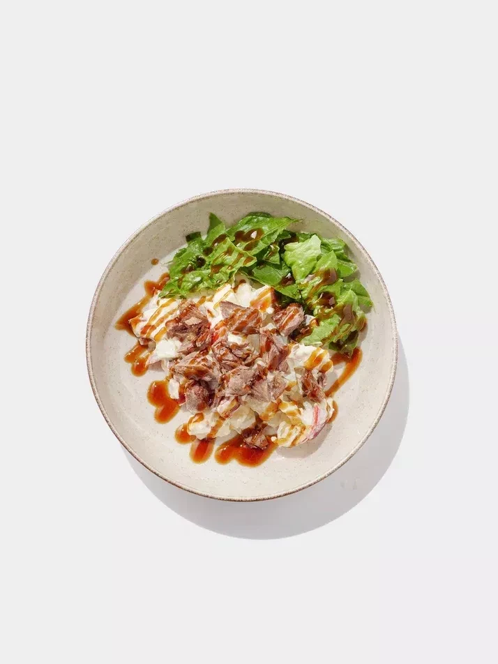 Салат с говядиной