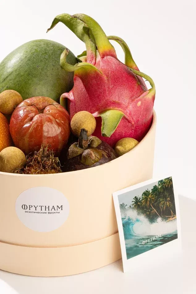Фруктовая корзина Тропический микс