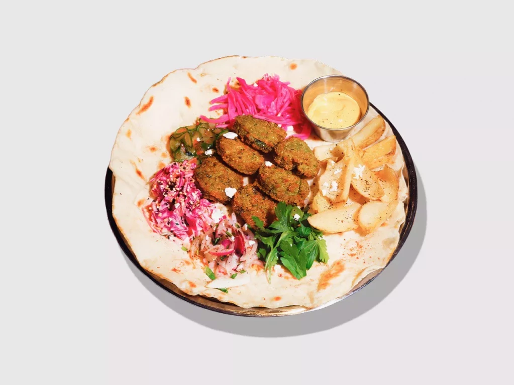 Комбо-донер с фалафелем