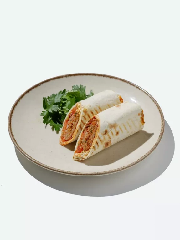 Люля в лаваше с говядиной и свининой