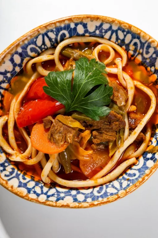 Лагман по-Узбекски