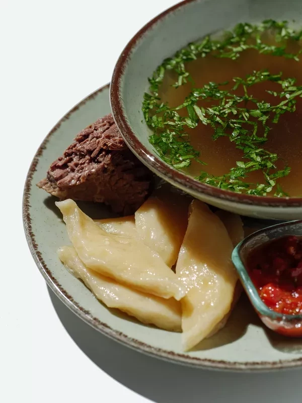 Хинкал с говядиной