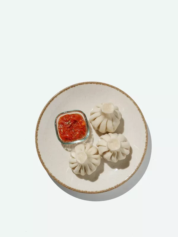 Хинкали со свининой и говядиной