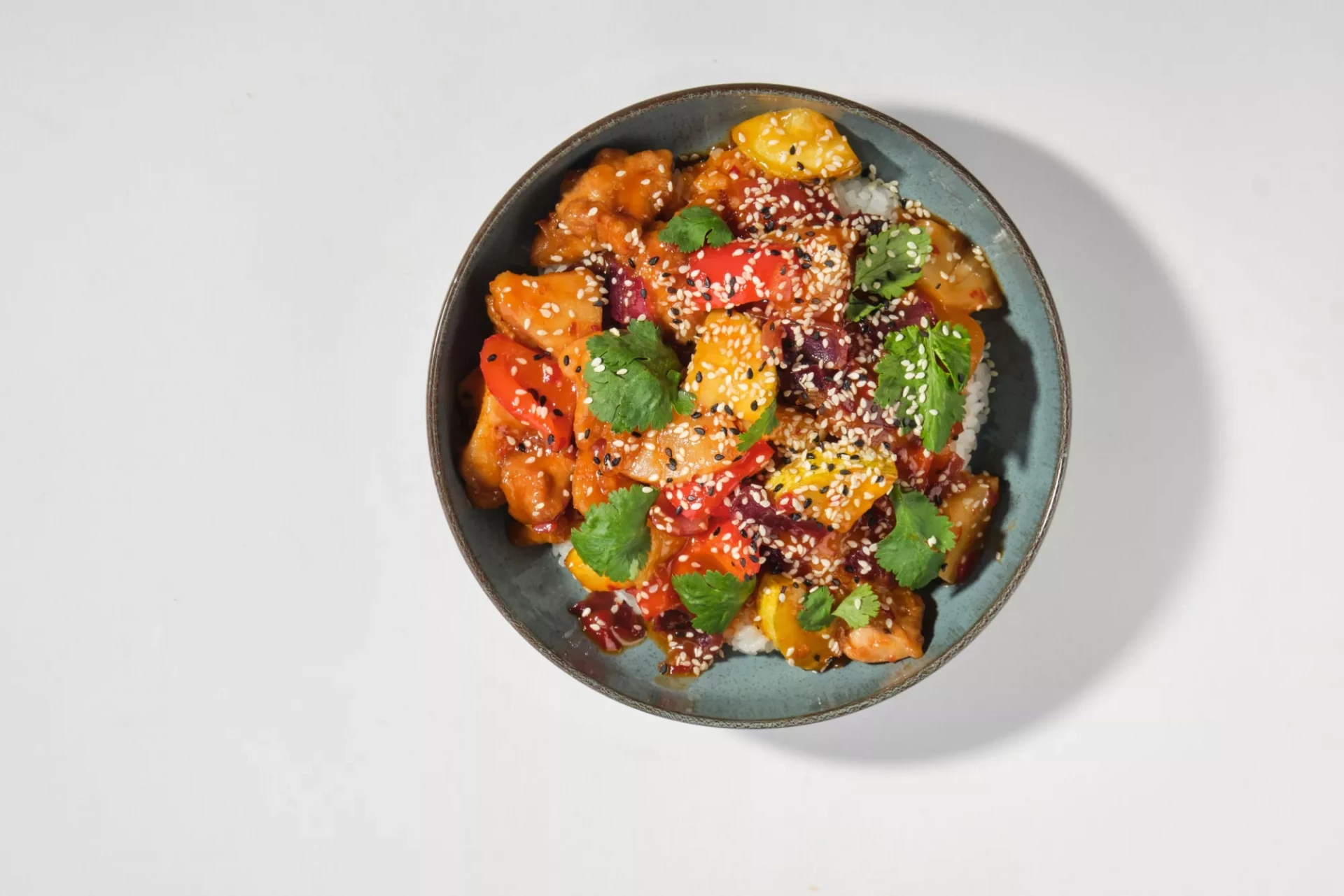 Курица в кисло-сладком соусе