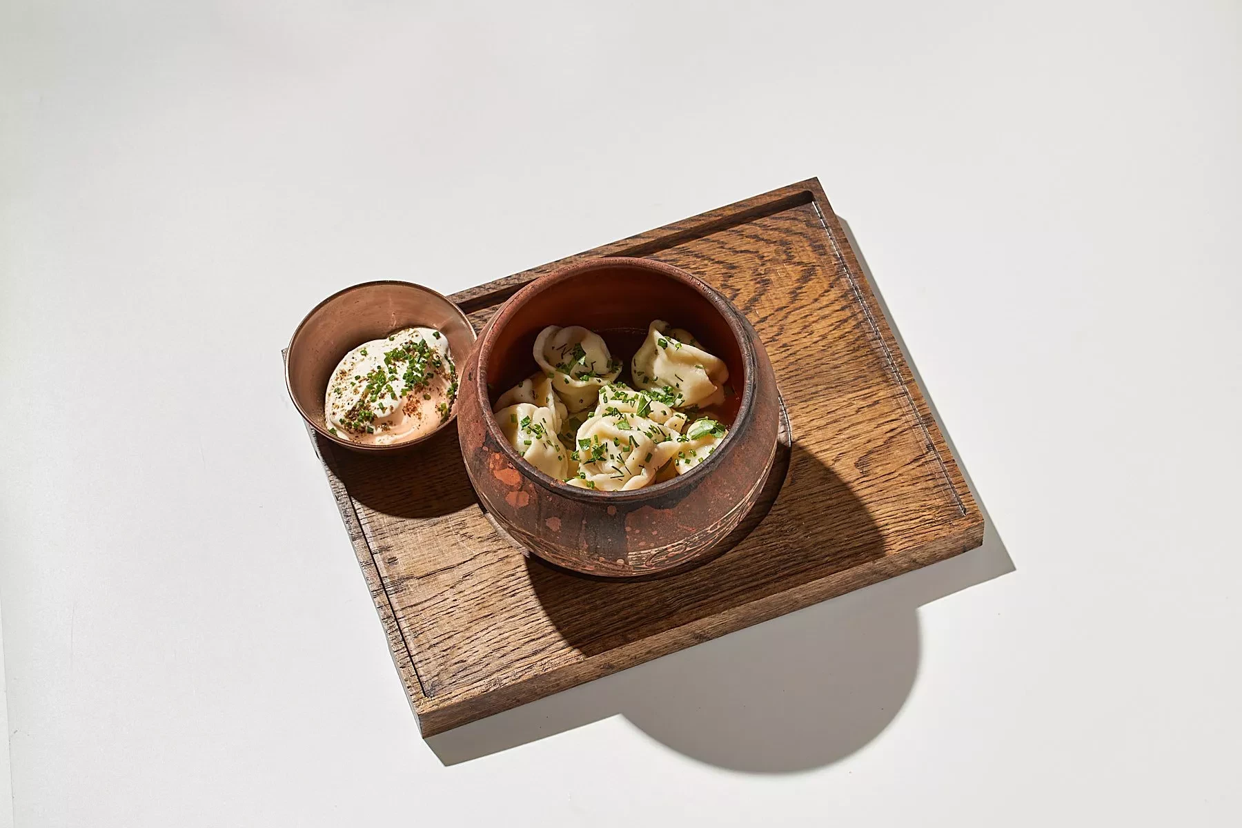 Куриный бульон с куриными пельмешками