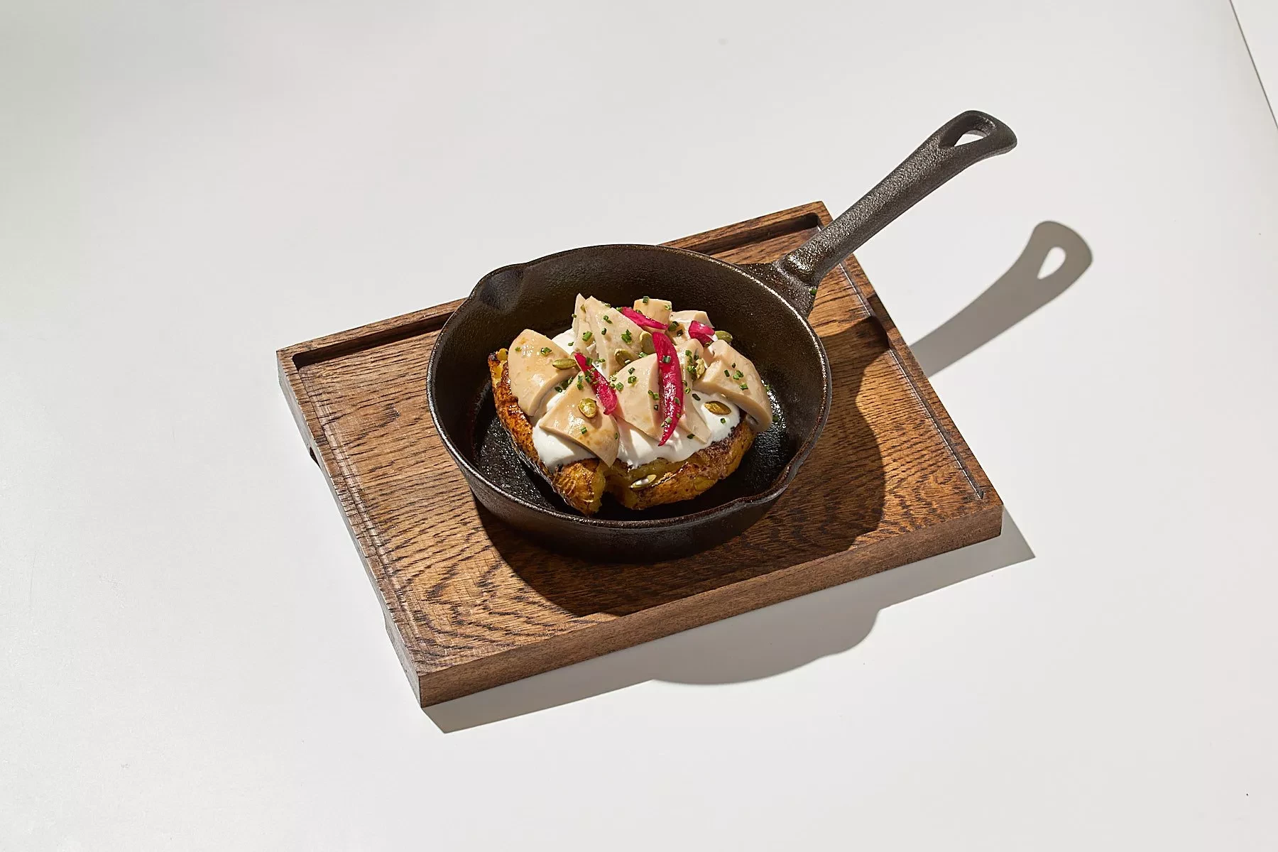 Давлянка из картофеля с груздями и сметаной