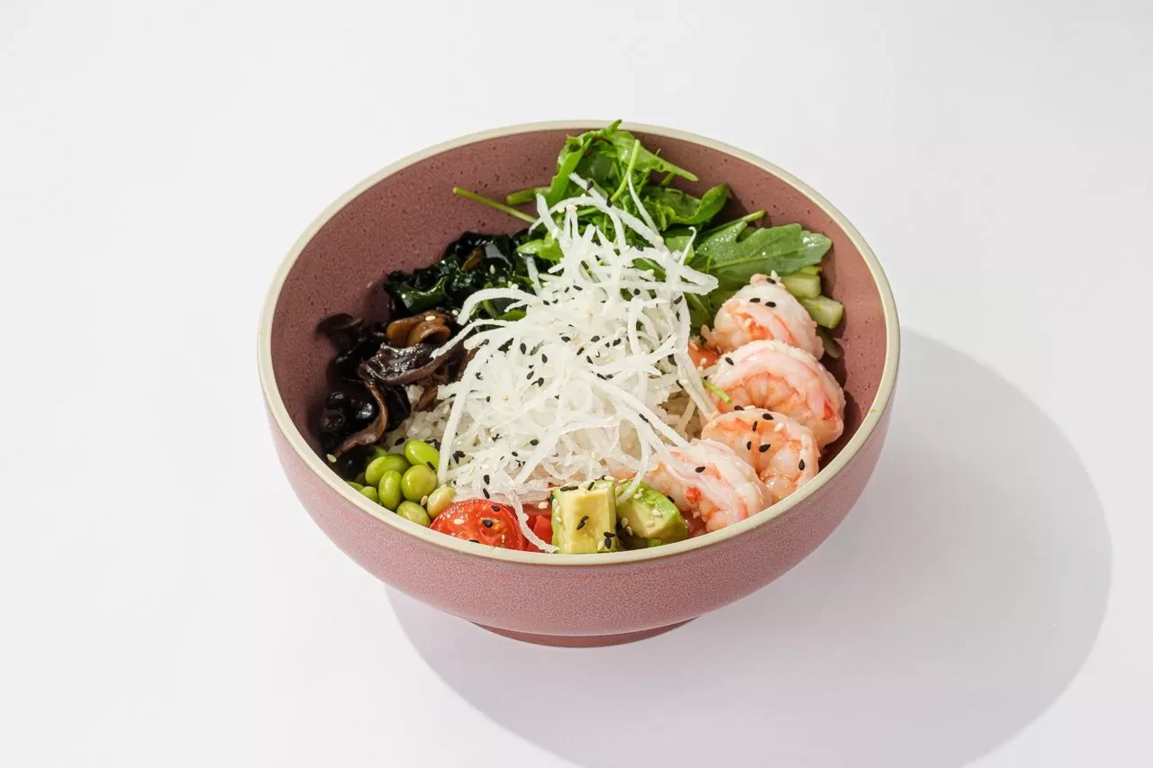 Поке с креветкой