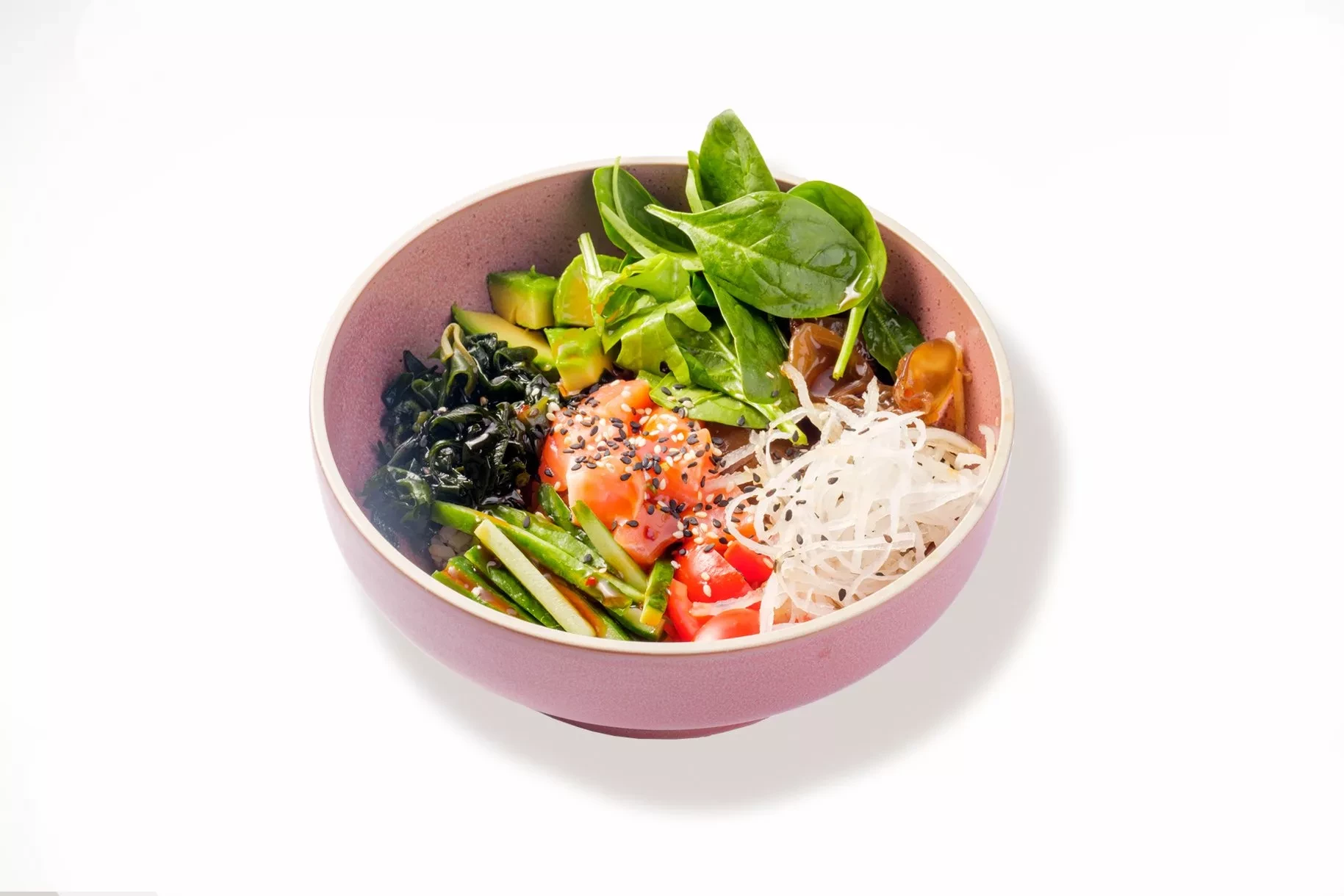 Поке с лососем