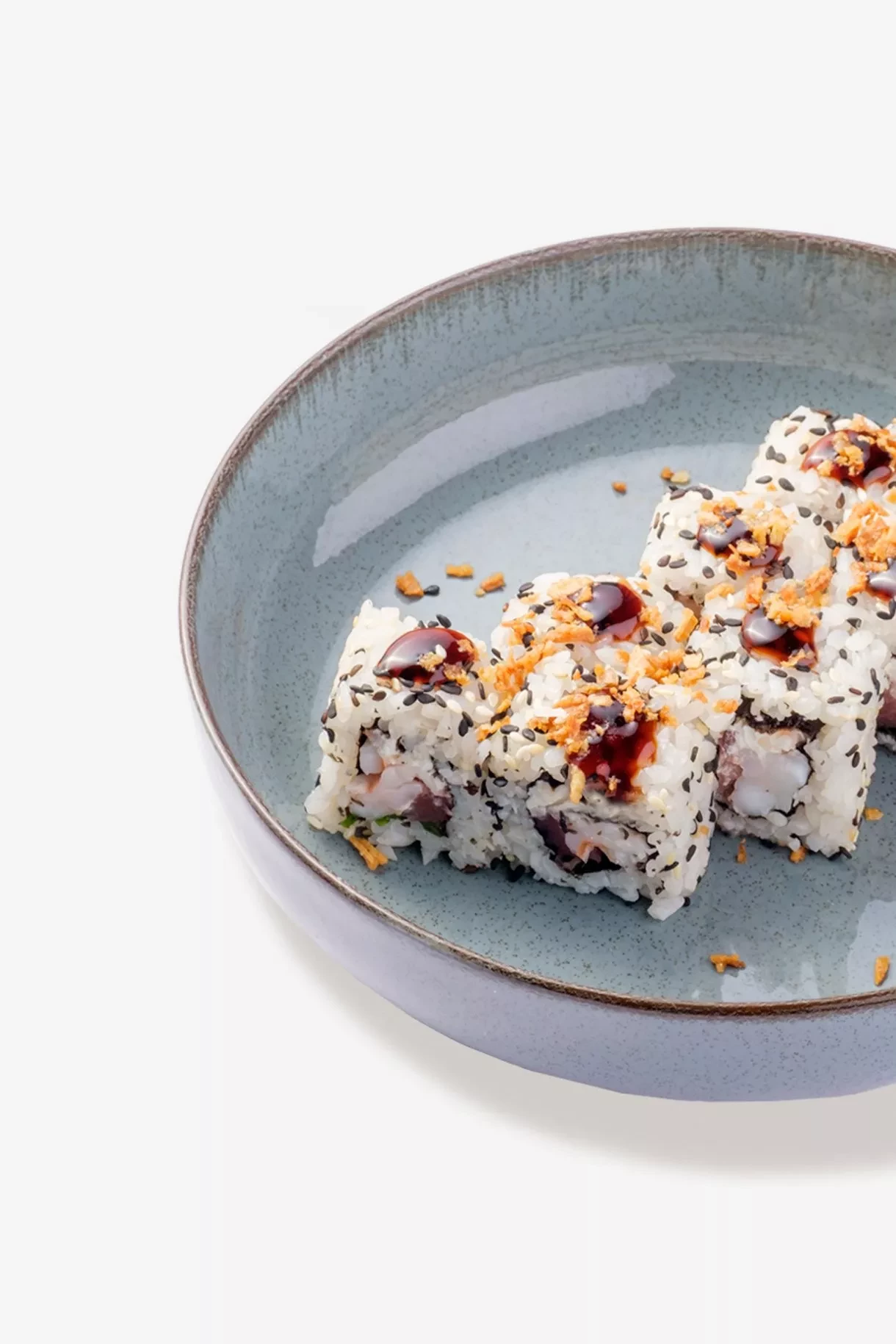 Ролл с тунцом и креветкой