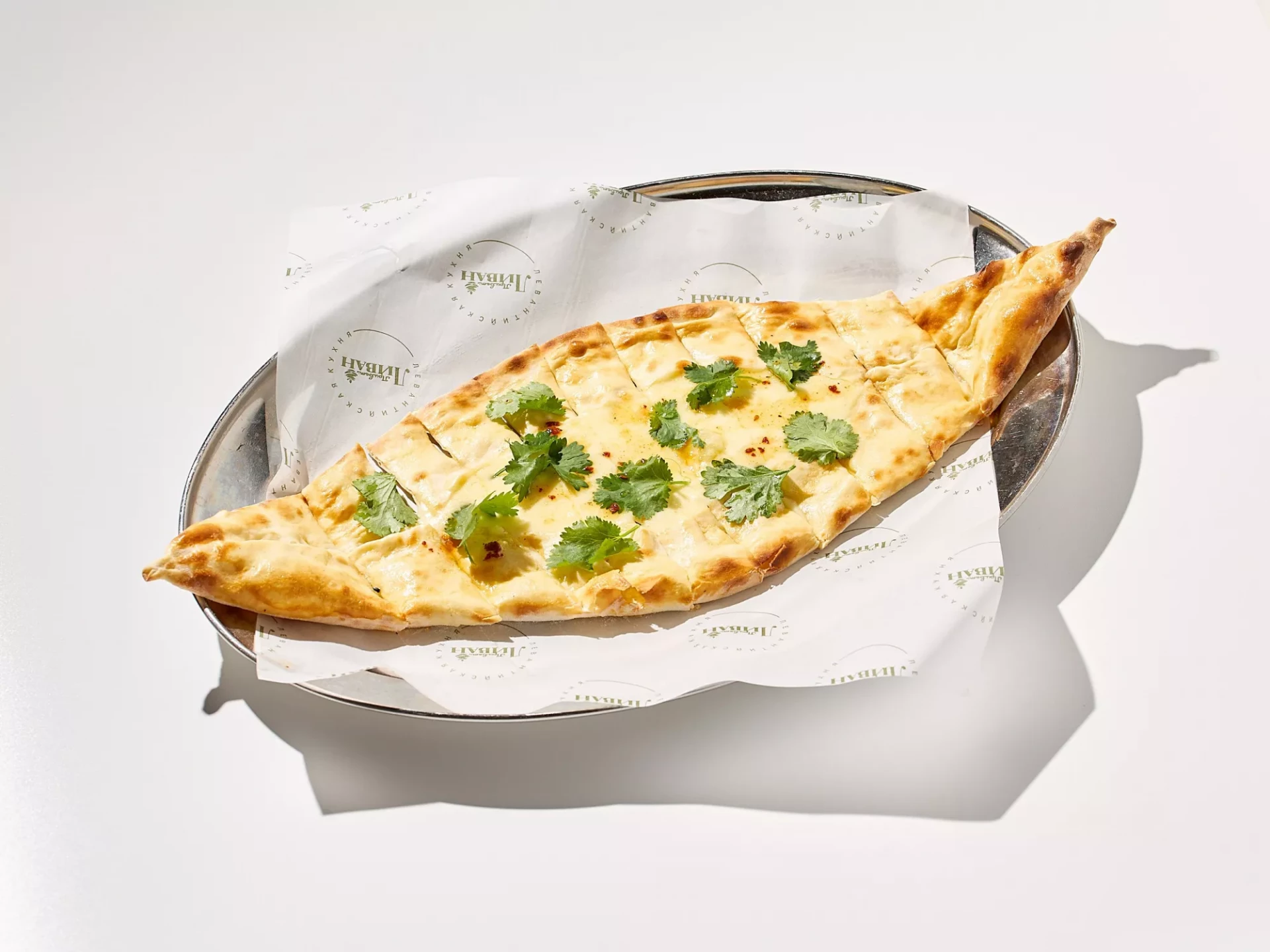 ПОЛУМЕТРОВАЯ ЛОДОЧКА ПИДЕ С СЫРАМИ