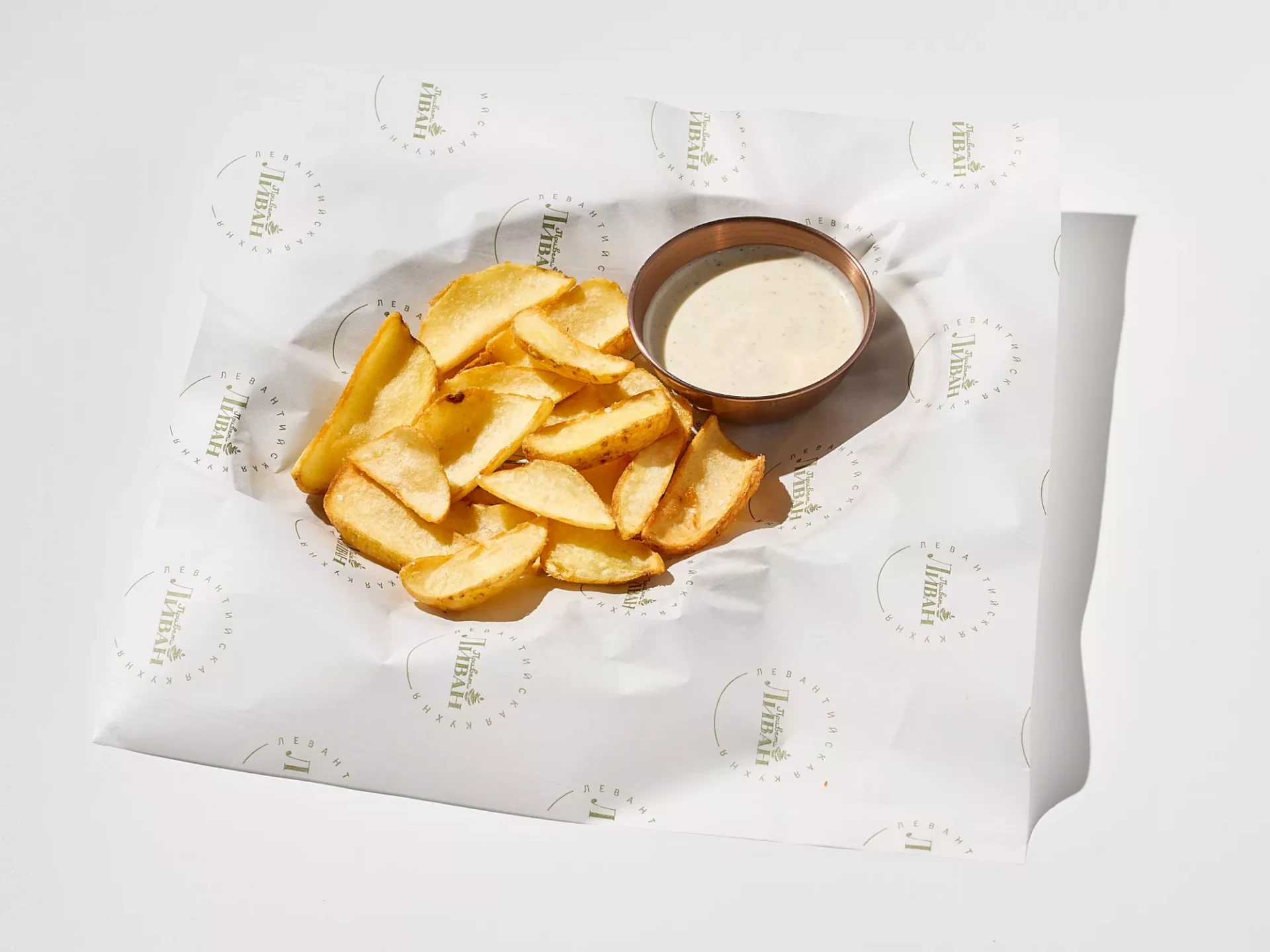 КАРТОФЕЛЬНЫЕ ДИППЕРЫ С СОУСОМ НА ВЫБОР