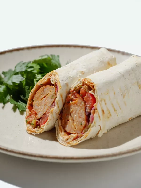 Люля в лаваше с курицей