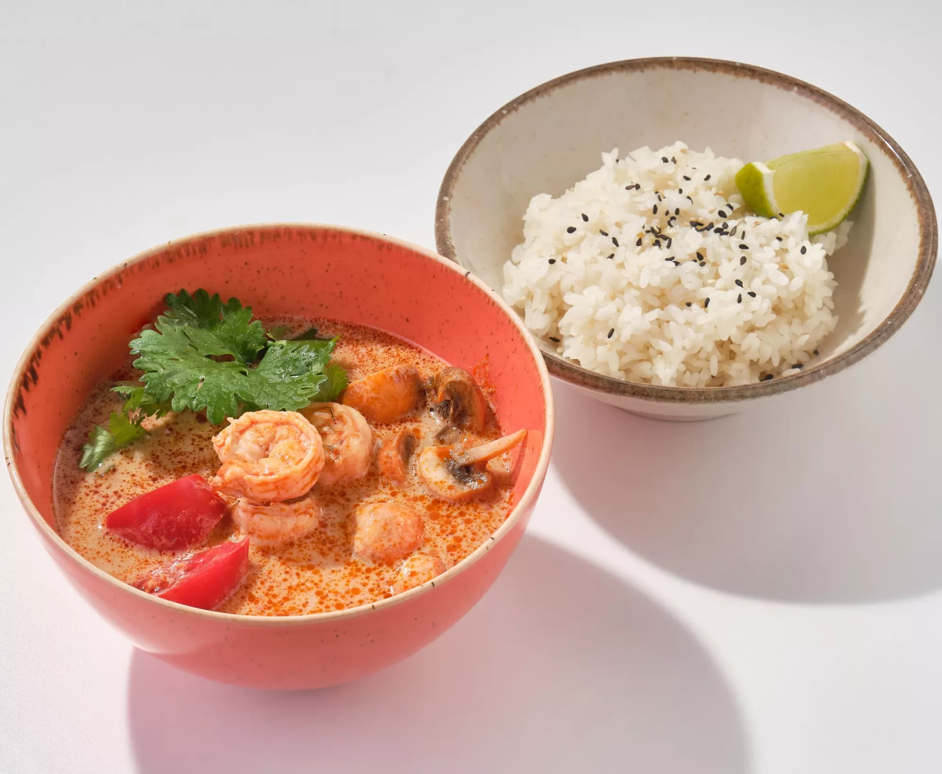 Том Ям с креветками L