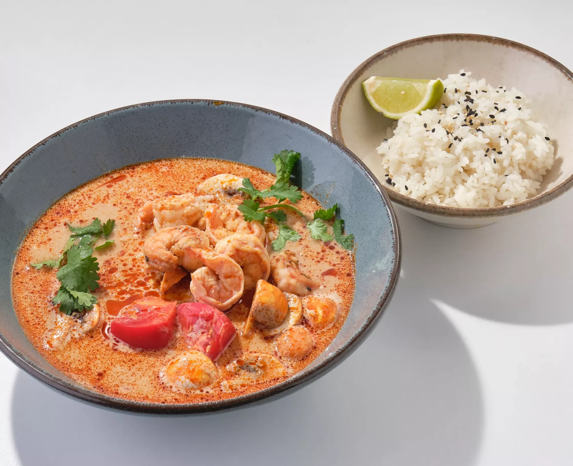 Том Ям с креветками XL