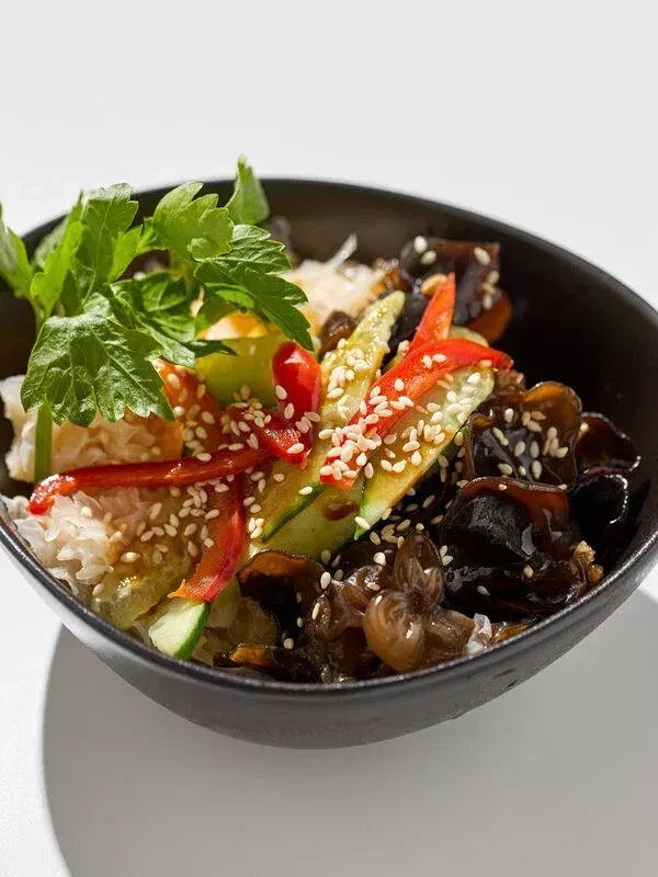 Салат из китайских грибов Му-Шу