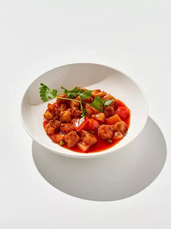 Свинина в кисло-сладком соусе