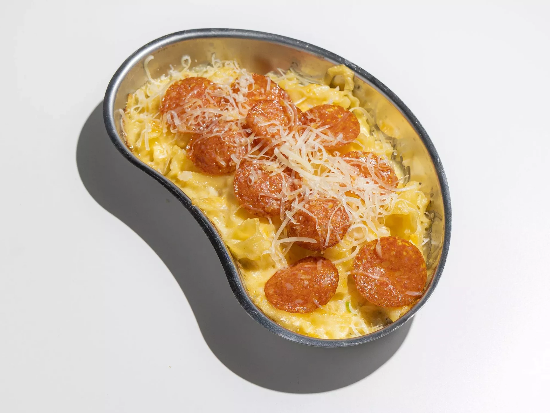 Мак энд чиз с чоризо