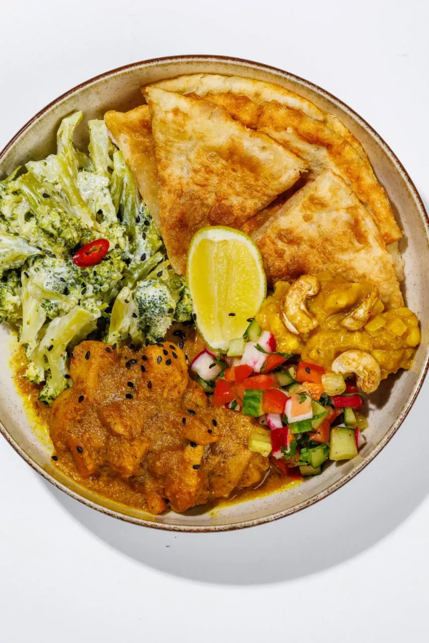 Карри курица