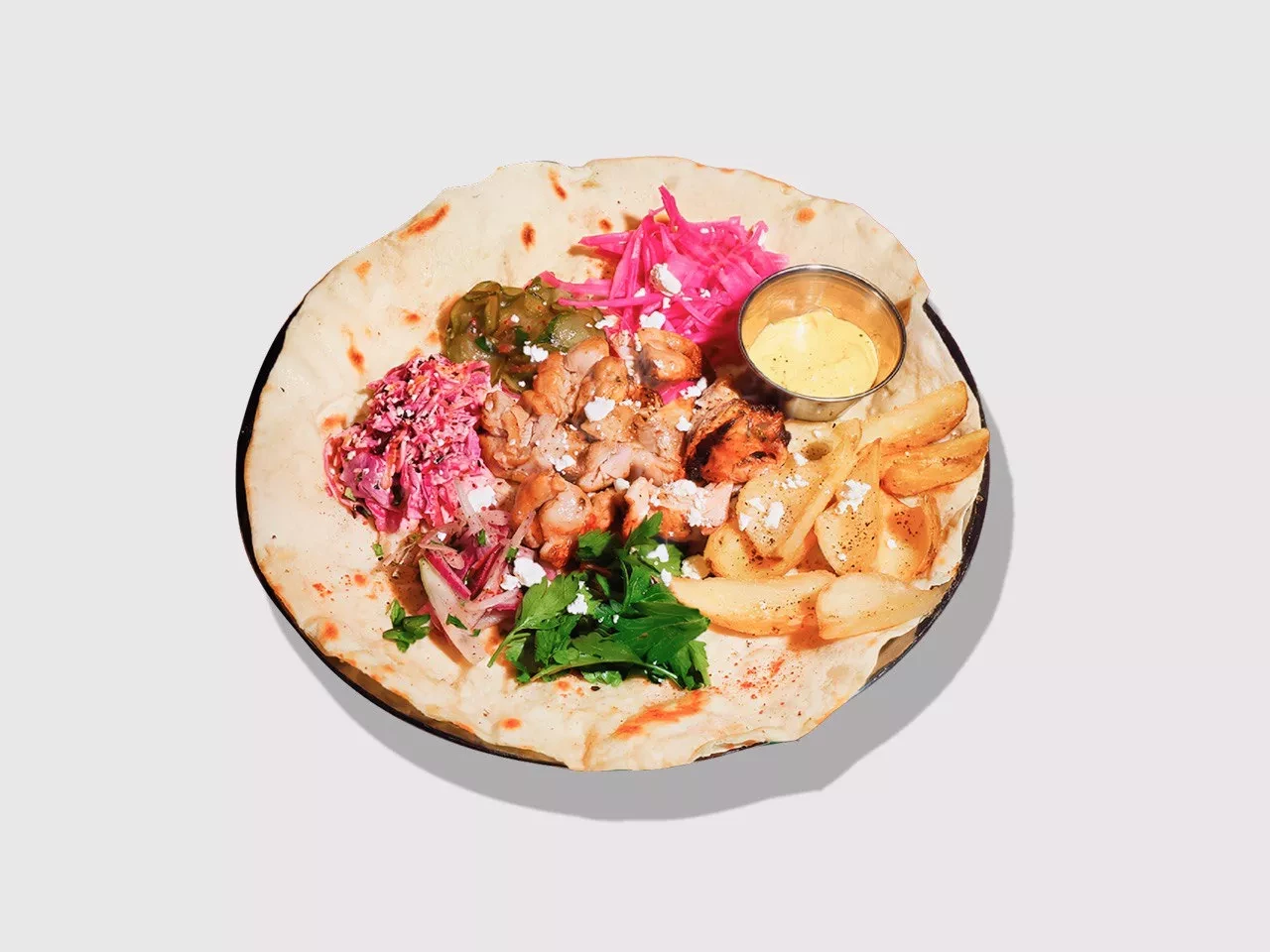 Комбо-донер с цыпленком