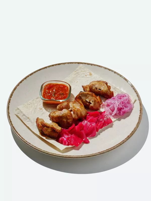 Шашлык из бедра цыпленка