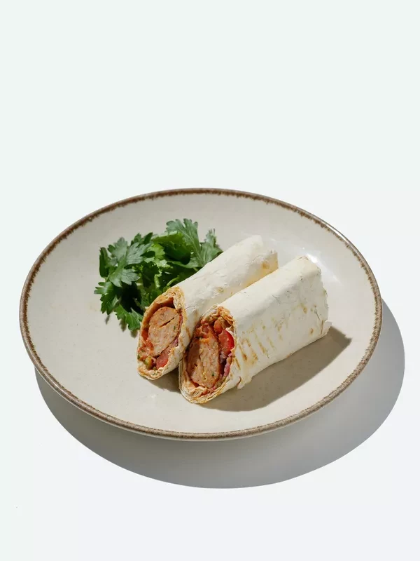 Люля в лаваше с курицей